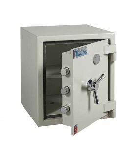 Dudley Europa 1 Eurograde 1 £10,000 High Security Fire Safe - door ajar