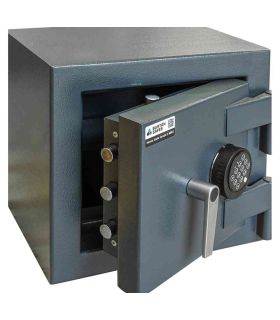 De Raat Prisma High Security Eurograde 5-0KK Dual Key Locking Safe to secure £100,000 of cash or £1 million of valuables such as jewellery