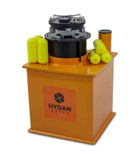 Hydan Standard £4000 Rated 12" Round Door Floor Deposit Safe with capsules