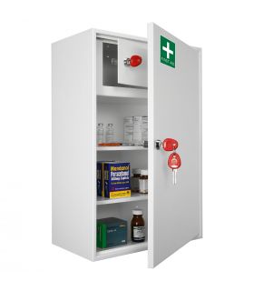 Securikey KFAK03 Wall Mounted First Aid Key Locking Cabinet - Door ajar