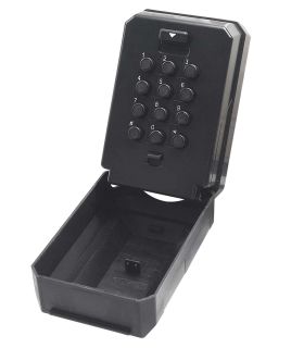 Keysecure KSC2K Large Push Button Weatherproof Spare Key Safe - Lid unhinged