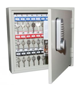 Keysecure KSE50-MD Slam Shut Digital Locking Key Cabinet 50 Keys