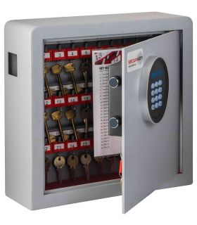 Securikey Electronic Key Storage & Key Deposit Safe 38 Keys - door ajar