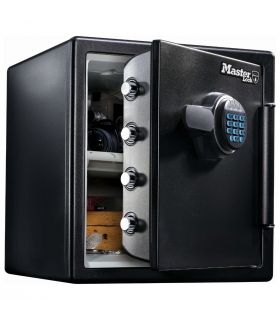 1 Hour Fire Water Digital Safe - Master Lock LFW-123FTC door ajar