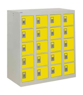 Probe HAZ-A Hazardous High Double Door Steel Cabinet - doors open
