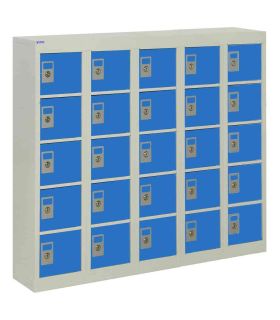 Probe HAZ-A Hazardous High Double Door Steel Cabinet - doors open