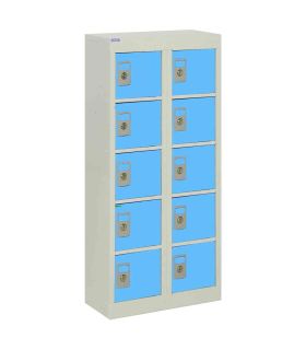 Probe HAZ-A Hazardous High Double Door Steel Cabinet - doors open