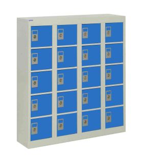 Probe HAZ-A Hazardous High Double Door Steel Cabinet - doors open