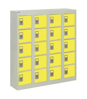 Probe HAZ-A Hazardous High Double Door Steel Cabinet - doors open