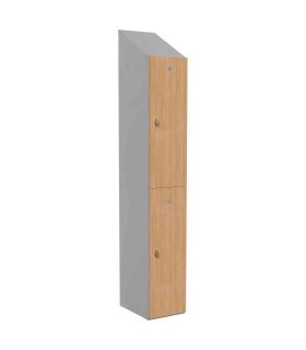 Probe 1 Door Oak TimberBox MFC Woodgrain Door Steel Locker