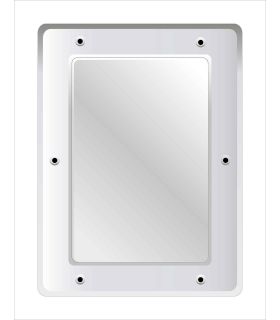 Securikey M16243R Stainless Steel Anti-Vandal Vanity Mirror 40x30cm