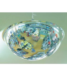 Wide Angle Convex Ceiling Dome Mirror - Securikey 90cm