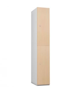 Probe 2 Door Maple TimberBox MFC Woodgrain Door Steel Locker