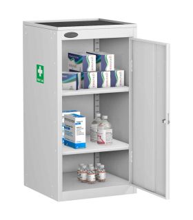Probe MED-UD Medical Small Steel Cabinet with Dished Top