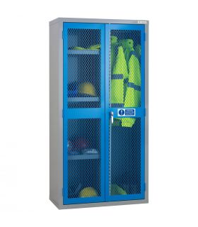 PPE Steel Mesh 2 Door Welded Cabinet 183x92x46 - Bedford 88EMD894R
