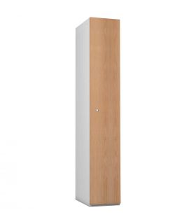 Probe 1 Door Oak TimberBox MFC Woodgrain Door Steel Locker