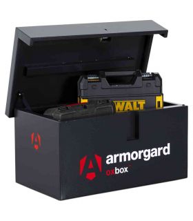 Armorgard Oxbox OX5 Small Security Van Box - 810mm wide open