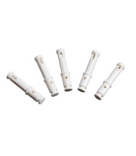Replacement White Key Retention Pegs Pack of 5 - Key Tracking