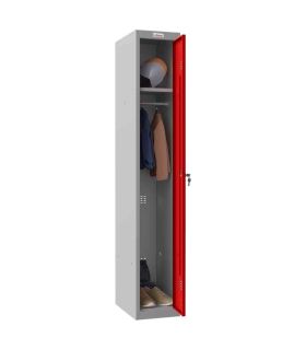 Next Day Delivery Locker | Phoenix PL 300D 1 Door Key Lock - Red