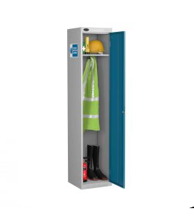 Probe PPE-M Slim PPE 1 Door Steel Storage Cabinet - door open