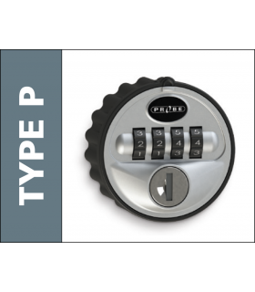 Probe Type P Reprogrammable 4 Digit Mechanical Combination Lock