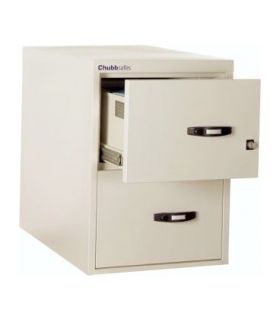 Chubbsafes Profile 25 NT 60 Fire Filling Cabinet 2 Drawer  open