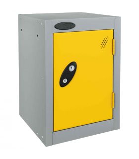 Probe 1 Door Quarto Electronic Locking Modular Locker yellow