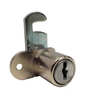 Ronis 32300-02 Tambour Cam Lock Hooked Cam with 2 keys