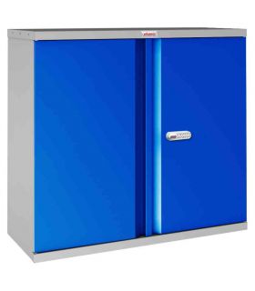 Phoenix SCL0891GBE 2 Door Blue Electronic Steel Storage Cupboard