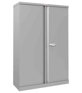 Phoenix SCL1491GGE Flat Packed Grey Cupboard | Electronic