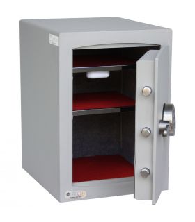 Securikey SFMV2ZE-S Mini Vault Silver Digital Security Safe door open