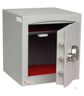 Digital Security Safe - Securikey Mini Vault Silver 3E - Door wide