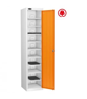 Probe LAPBOX Charging 10 Laptop 1 Door Electronic Locker orange