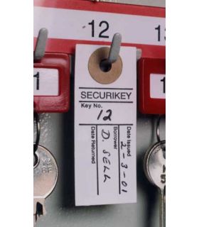 Key Cabinet Sign-Out Tabs x 250 - Securikey AKSOT0250