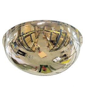 Wide Angle 80cm Polycarbonate Ceiling Dome Convex Mirror - Vialux 3680PC 80cm