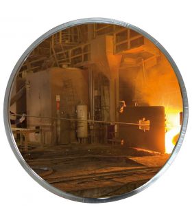Vialux 816 Hygiene Heat Resistant Stainless Steel Mirror 60cm