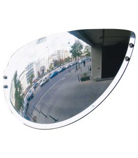 Vialux Vumax 6000 - Wide Angle Driveway/Passageway Mirror - Vumax 6000 - 600mm horizontal