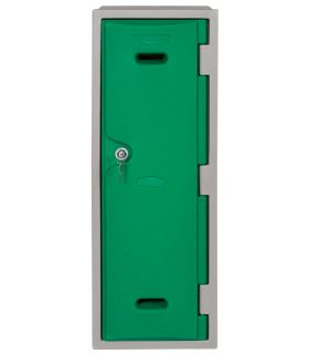 G Force LK03 Large 1 Door Weather Resistant Plastic Locker - Green