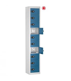 Probe TABBOX 10 Door Combination Lock Tablet Charging Locker blue