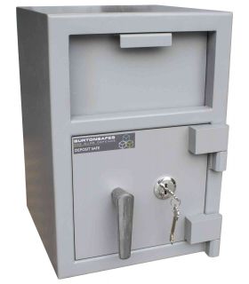 Burton Teller V-Trap Drawer Deposit Safe Size 1 Key Lock