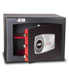 £4000 Cash Digital Security Safe - Burton Torino NMT/5P - door ajar