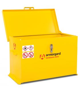 Armorgard Transbank TRB4C Portable Chemical Storage Chest - Open