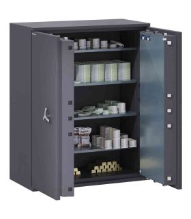 Chubbsafes Trident EX 600 Grade 5 High Security Fire Safe Door ajar