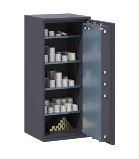 Chubbsafes Trident EX 600 Grade 5 High Security Fire Safe Door ajar