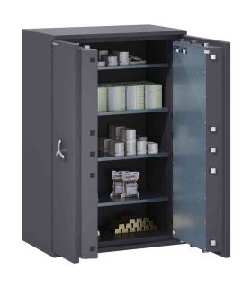 Chubbsafes Trident EX 600 Grade 5 High Security Fire Safe Door ajar