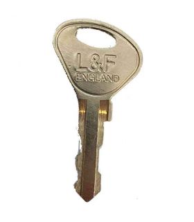 Probe Locker Master Key for Probe 95/96 Series Key Locks -  reverse face