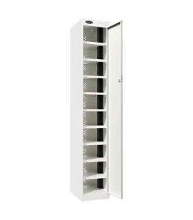 Probe LAPBOX 15 Laptops 15 Doors Charging Key Locking Locker - red