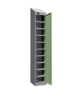 Probe LAPBOX 15 Laptops 15 Doors Charging Key Locking Locker - red
