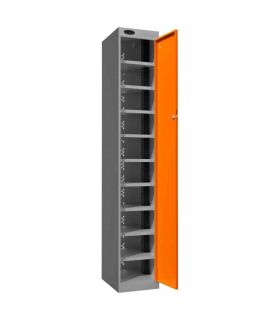 Probe LAPBOX 15 Laptops 15 Doors Charging Key Locking Locker - red