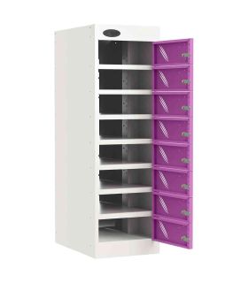 Probe LAPBOX 15 Laptops 15 Doors Charging Key Locking Locker - red